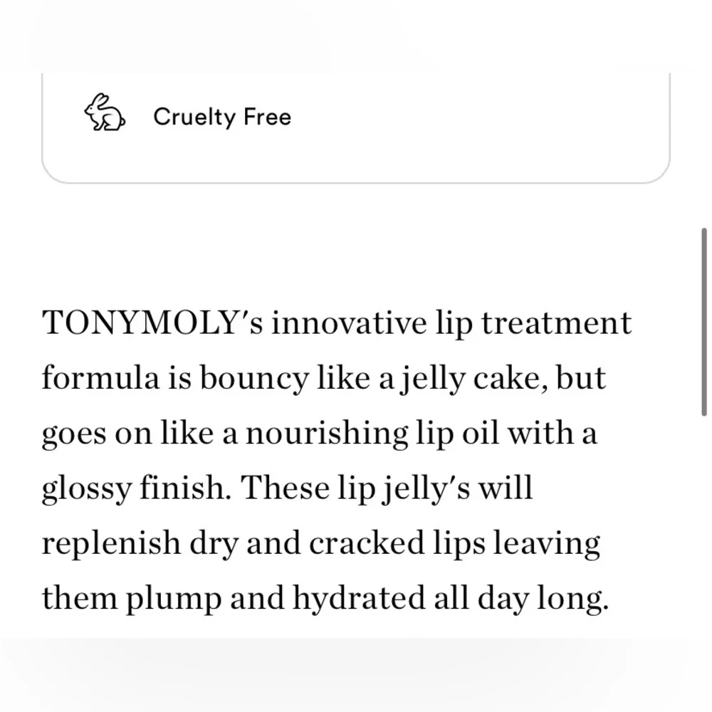Lip Oil Treatment Melt